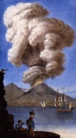 Eruption du Vésuve en 1779

Gouache de Pierre Fabris © Gallimard
