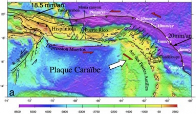 Carte générale de l'Arc des Petites Antilles