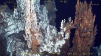 Le site hydrothermal de Capelinhos.