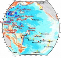 Figure 4  : Les points chauds du Pacifique. © UPF